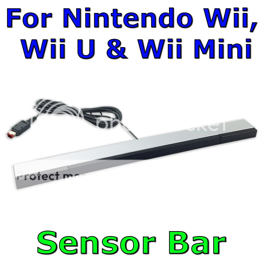 Replacement Sensor Bar Infrared TV Ray Wired for Nintendo Wii & Wii U